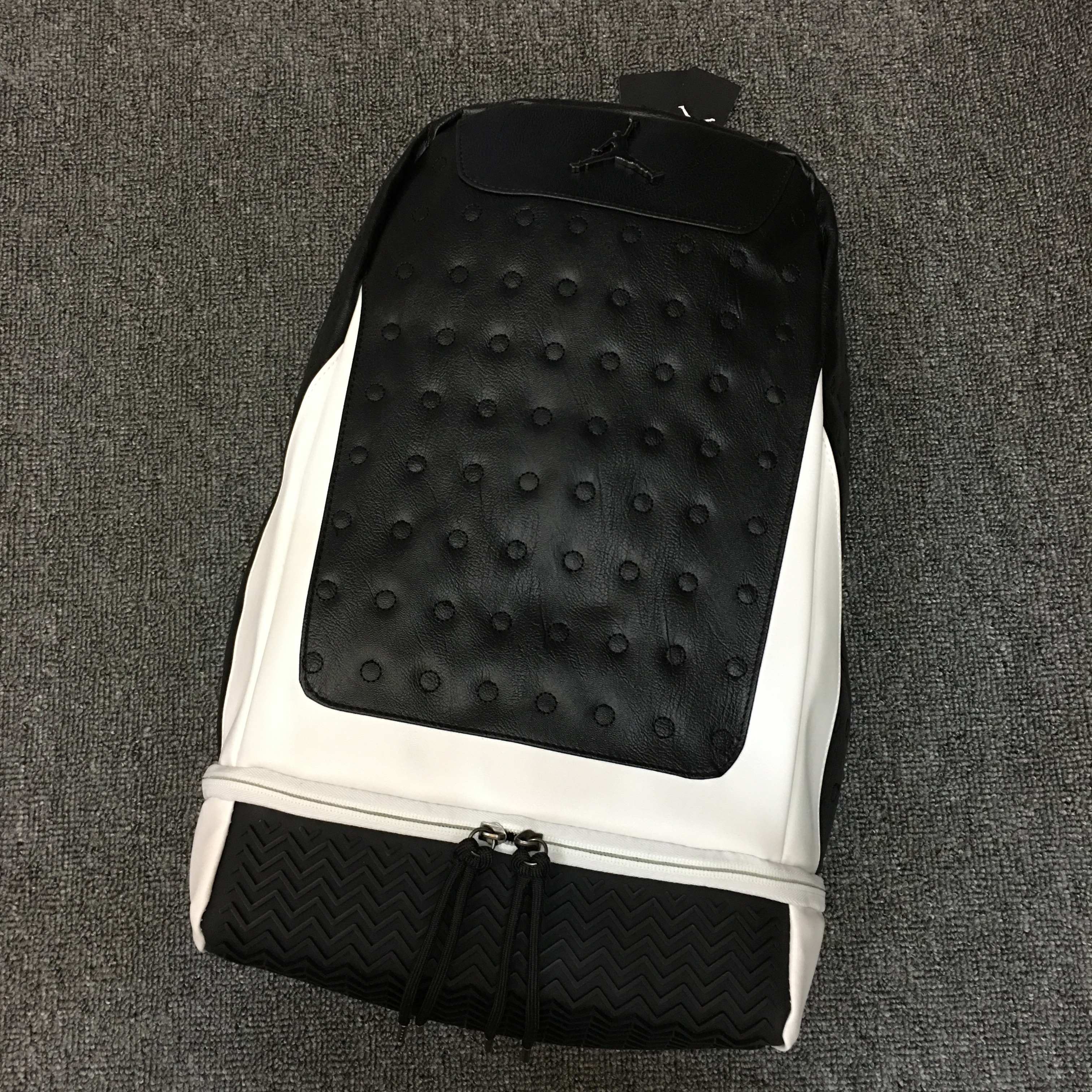 2019 Air Jordan 13 Backpack Panda Black White